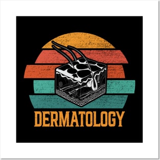 Retro Dermatology Vintage Dermatologist Posters and Art